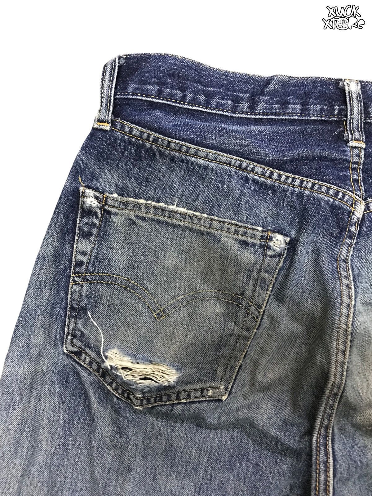 Levi's Vintage Clothing Vintage LEVIS 501 XX BIG E Selvedge 30 Size US 30 / EU 46 - 5 Thumbnail