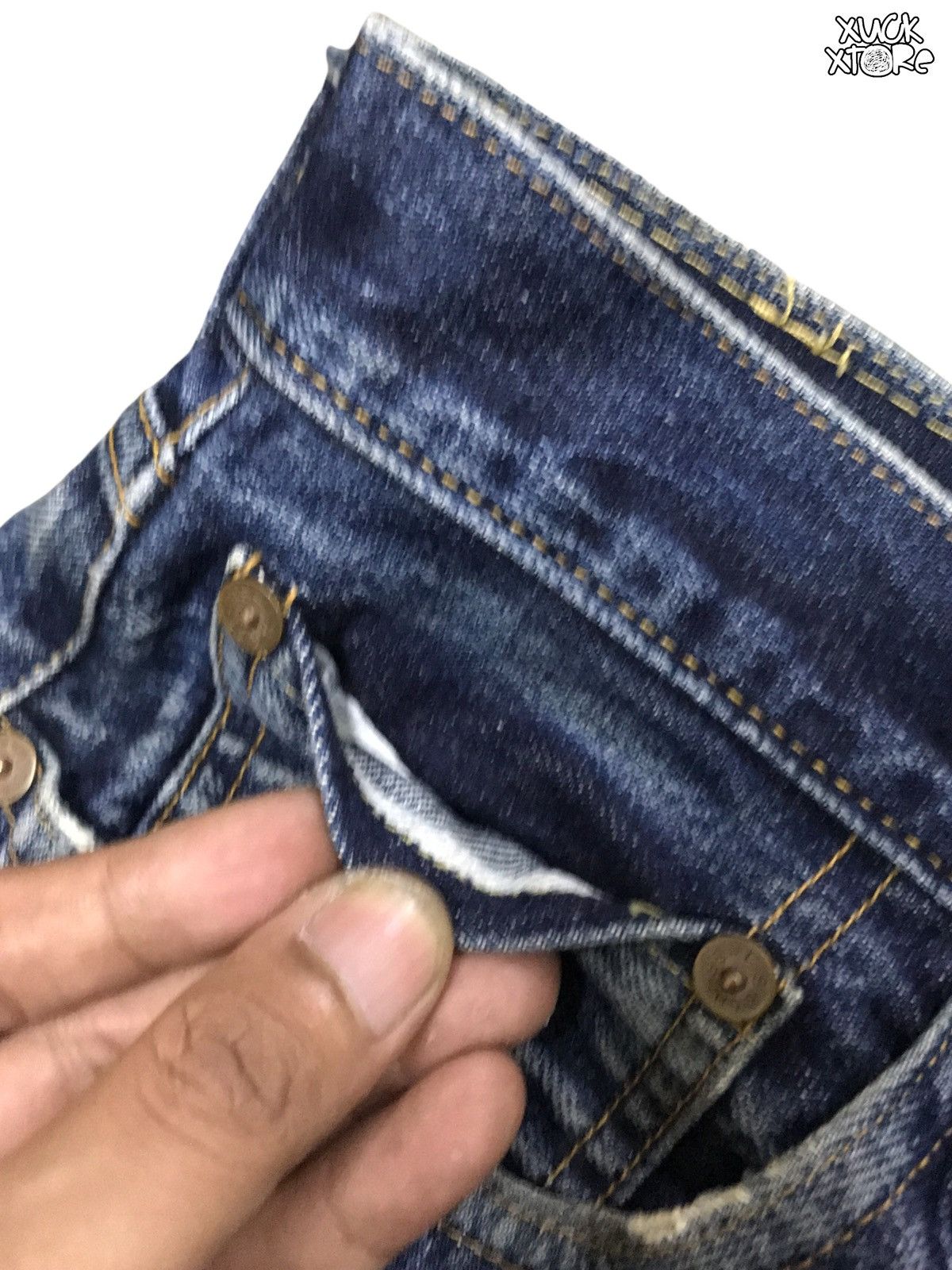 Levi's Vintage Clothing Vintage LEVIS 501 XX BIG E Selvedge 30 Size US 30 / EU 46 - 3 Thumbnail
