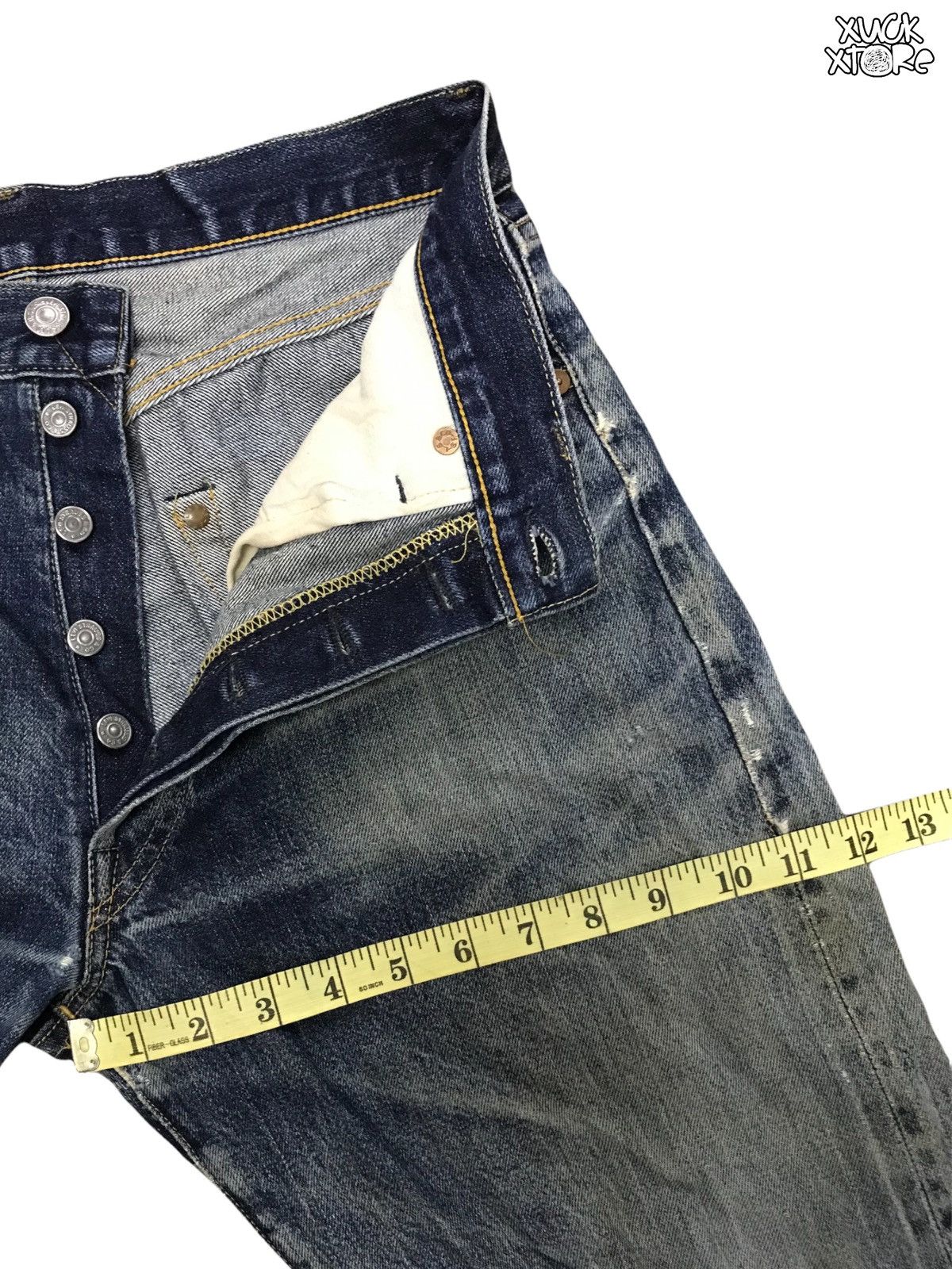 Levi's Vintage Clothing Vintage LEVIS 501 XX BIG E Selvedge 30 Size US 30 / EU 46 - 19 Thumbnail