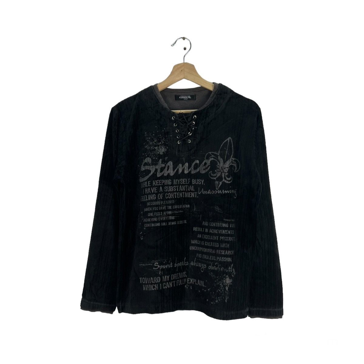 Japanese Brand RARE EUROYAL SWEATSHIRT BIG LOGO INSPIRED BY CHROME HEARTS Size US M / EU 48-50 / 2 - 1 Thumbnail