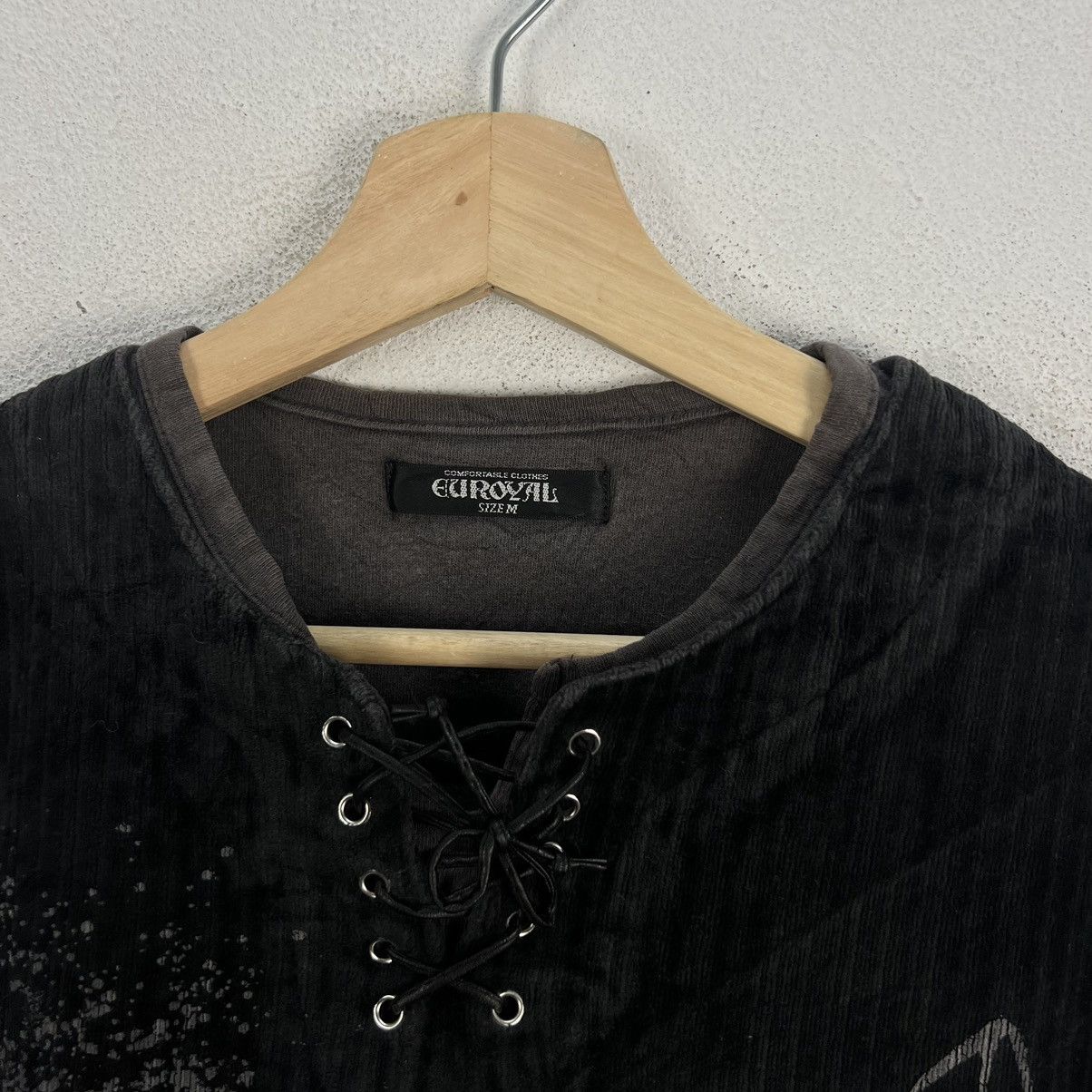 Japanese Brand RARE EUROYAL SWEATSHIRT BIG LOGO INSPIRED BY CHROME HEARTS Size US M / EU 48-50 / 2 - 5 Thumbnail