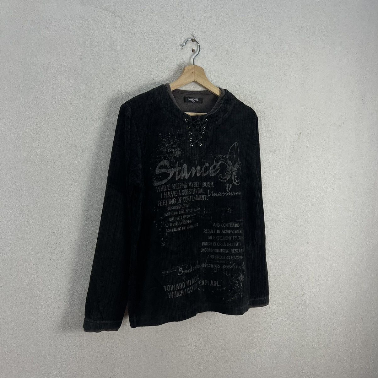 Japanese Brand RARE EUROYAL SWEATSHIRT BIG LOGO INSPIRED BY CHROME HEARTS Size US M / EU 48-50 / 2 - 2 Thumbnail