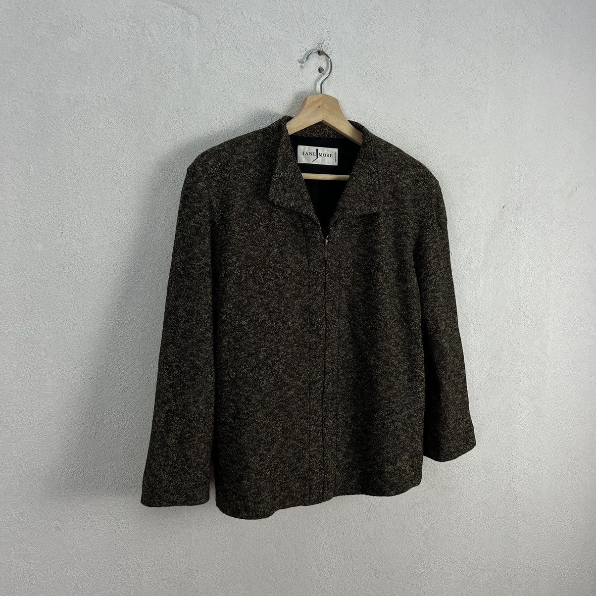 Japanese Brand VINTAGE JANE MORE CROPPED JACKET FABRIC OF JAPAN Size M / US 6-8 / IT 42-44 - 2 Thumbnail