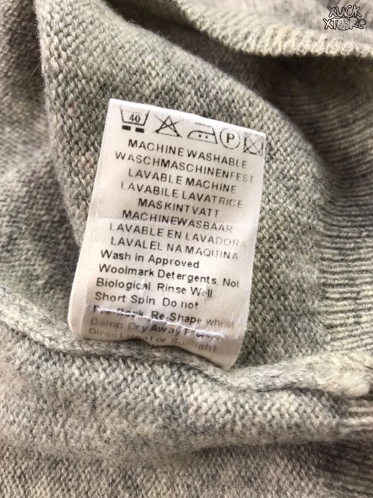 Burberry × Vintage 🔥Vintage Burberrys Sweater Vest V-Neck Lambswool Size US S / EU 44-46 / 1 - 13 Thumbnail