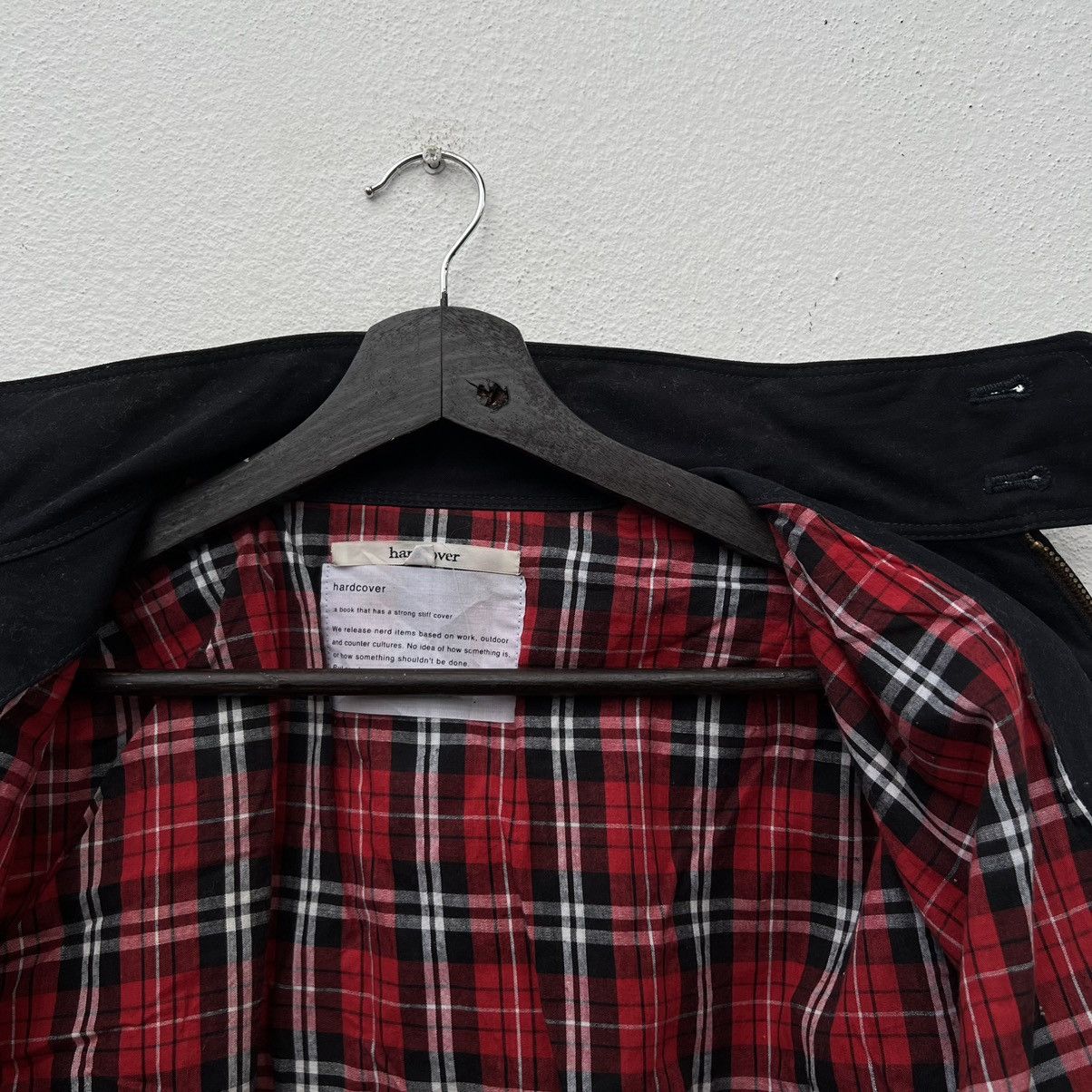 Japanese Brand BOMBER JACKET TARTAN DESIGN LINING HARDCOVER JAPAN Size US XL / EU 56 / 4 - 11 Thumbnail