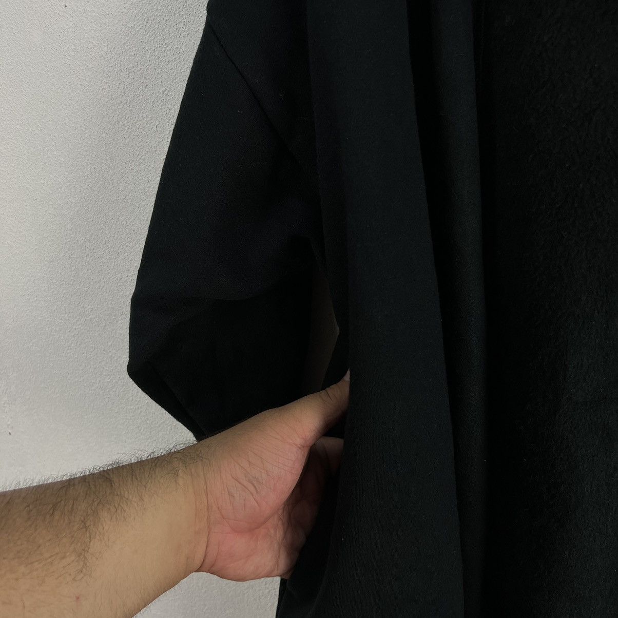 Vintage ICONIC RICH BLACK LONG WOOL JACKET NORMA KAMALI Size M / US 6-8 / IT 42-44 - 7 Thumbnail
