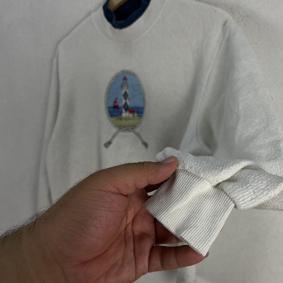 Japanese Brand VINTAGE DOUBLE COLLAR SWEATSHIRT CREWNECK BON WORTH BIG LOGO Size US M / EU 48-50 / 2 - 5 Thumbnail