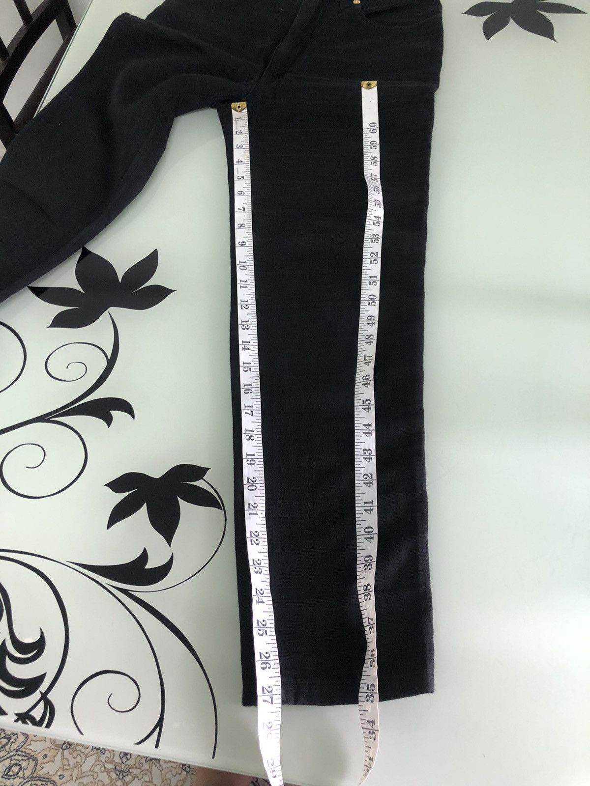 Fendi Vintage 90s Fendi Zucca Monogram Black High Waist Pants Size 28" / US 6 / IT 42 - 24 Thumbnail