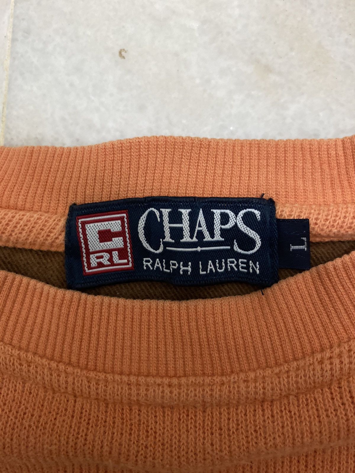 Chaps × Polo Ralph Lauren × Ralph Lauren Vintage Chaps Ralph Lauren Sweatshirt Size US L / EU 52-54 / 3 - 5 Thumbnail