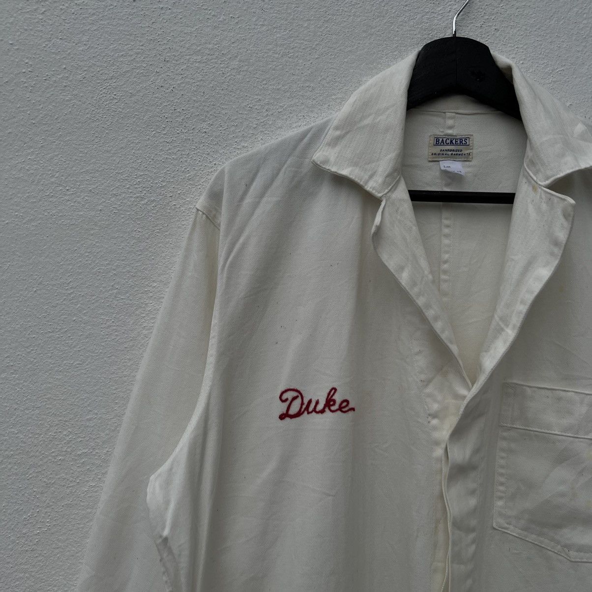Japanese Brand VINTAGE BACKERS SANFORIZED ORIGINAL GARMENTS LONG JACKET Size US M / EU 48-50 / 2 - 4 Thumbnail