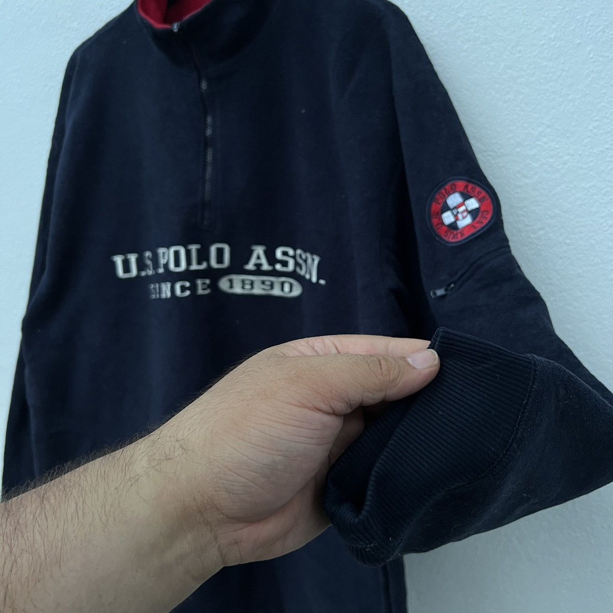 Japanese Brand RARE ANORAK FLEECE JACKET US POLO ASSN Size US L / EU 52-54 / 3 - 5 Thumbnail