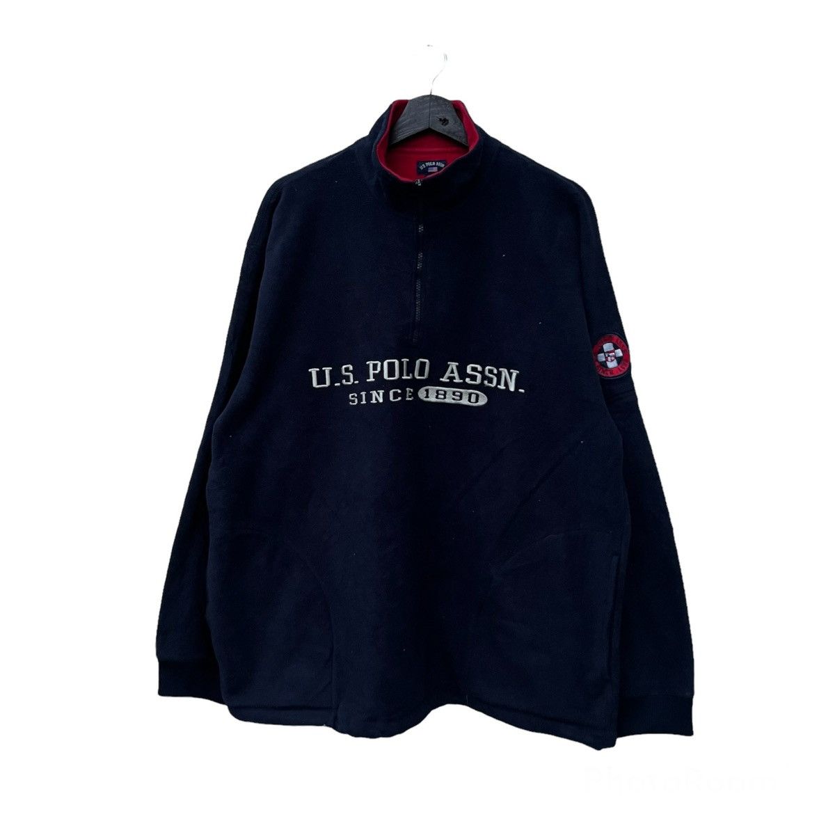 Japanese Brand RARE ANORAK FLEECE JACKET US POLO ASSN Size US L / EU 52-54 / 3 - 1 Thumbnail