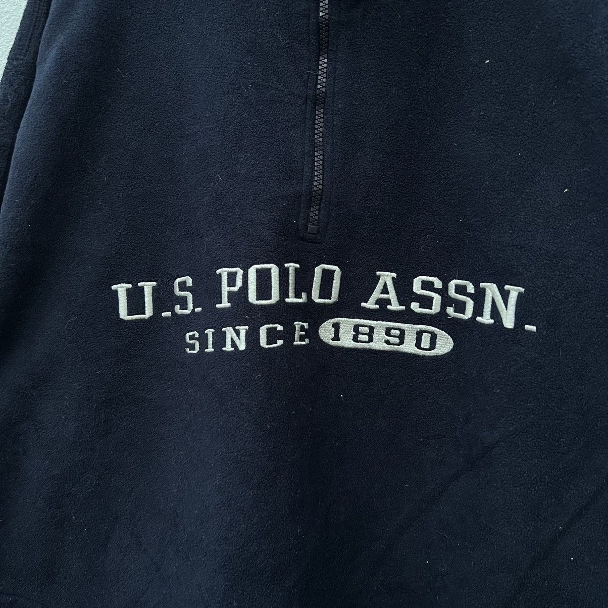 Japanese Brand RARE ANORAK FLEECE JACKET US POLO ASSN Size US L / EU 52-54 / 3 - 3 Thumbnail