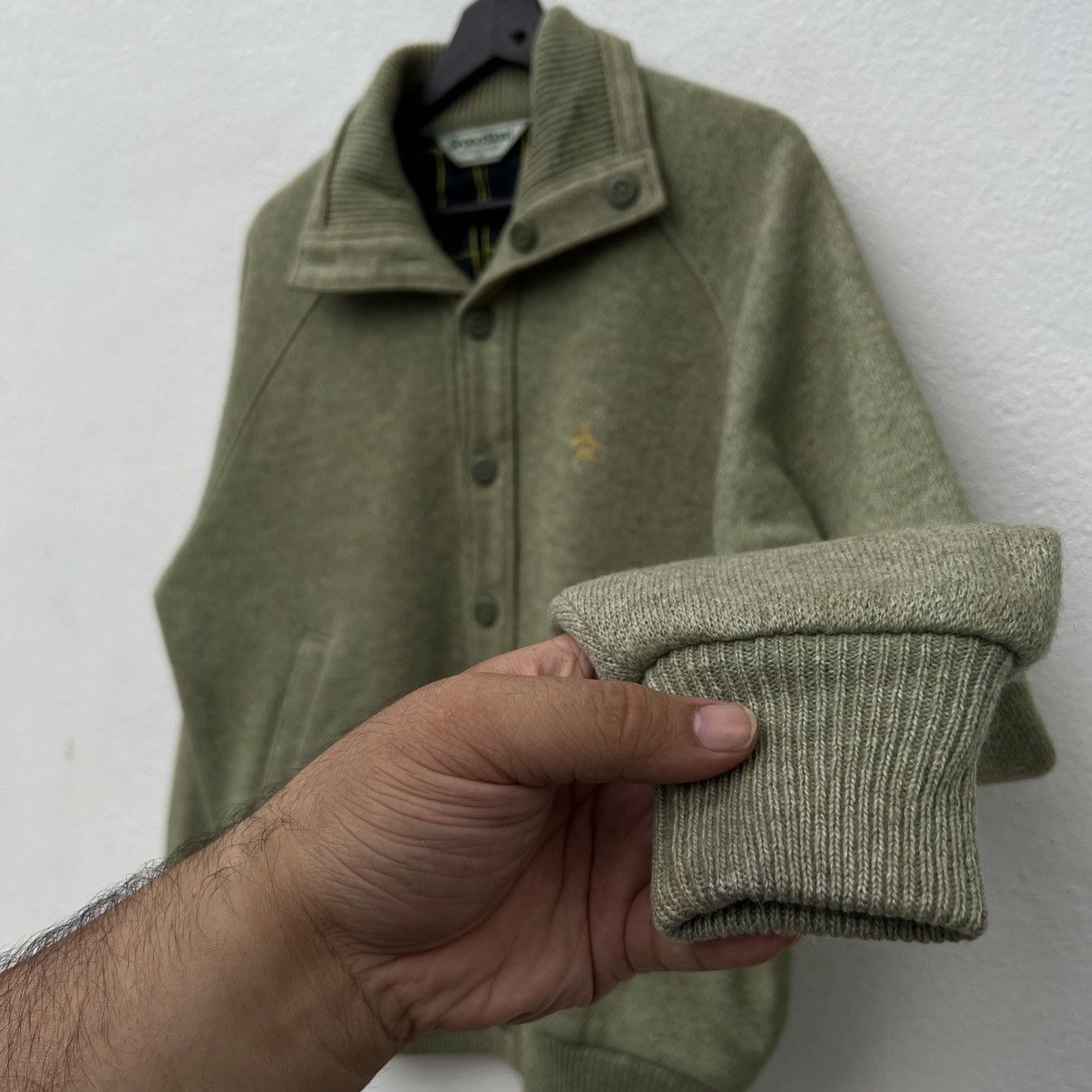 Japanese Brand VINTAGE GRANDSLAM MUNSINGWEAR DOUBLE COLLAR TARTAN LINING Size US M / EU 48-50 / 2 - 6 Thumbnail
