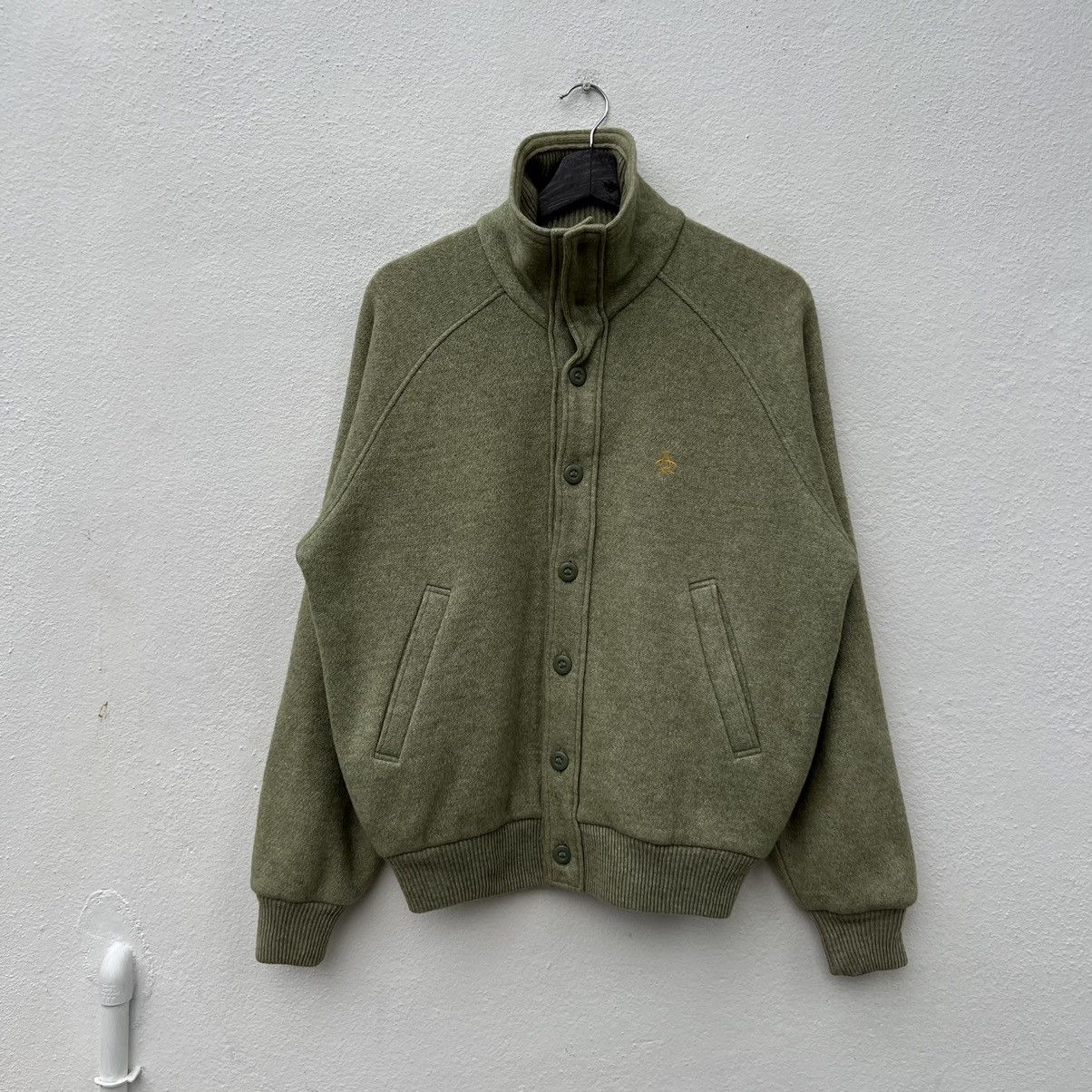 Japanese Brand VINTAGE GRANDSLAM MUNSINGWEAR DOUBLE COLLAR TARTAN LINING Size US M / EU 48-50 / 2 - 9 Thumbnail