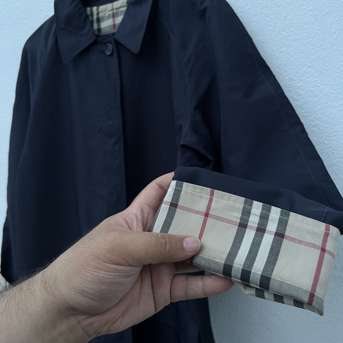 Burberry RARE BURBERRY LONDON MADE IN ENGLAND NOVA CHECK LINING Size US M / EU 48-50 / 2 - 10 Thumbnail