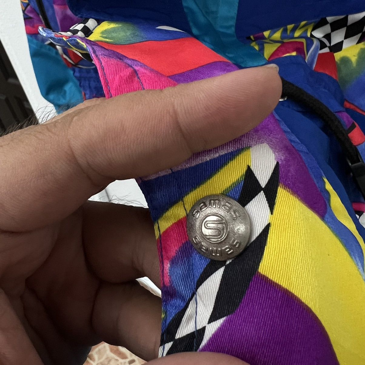 Japanese Brand VINTAGE SAMAS BEST SELECT SKI WEAR MULTI COLOUR JACKET Size US M / EU 48-50 / 2 - 12 Thumbnail