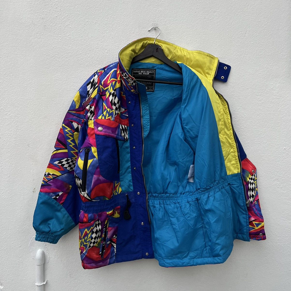 Japanese Brand VINTAGE SAMAS BEST SELECT SKI WEAR MULTI COLOUR JACKET Size US M / EU 48-50 / 2 - 13 Thumbnail