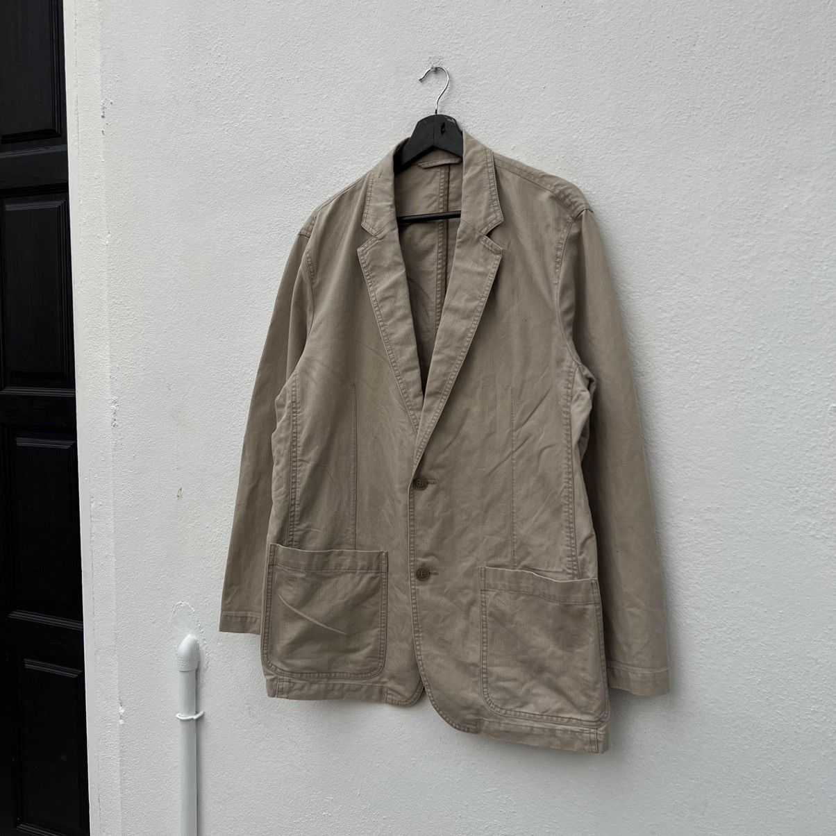 VINTAGE HIKORY CHORE JACKET LACOSTE JAPAN