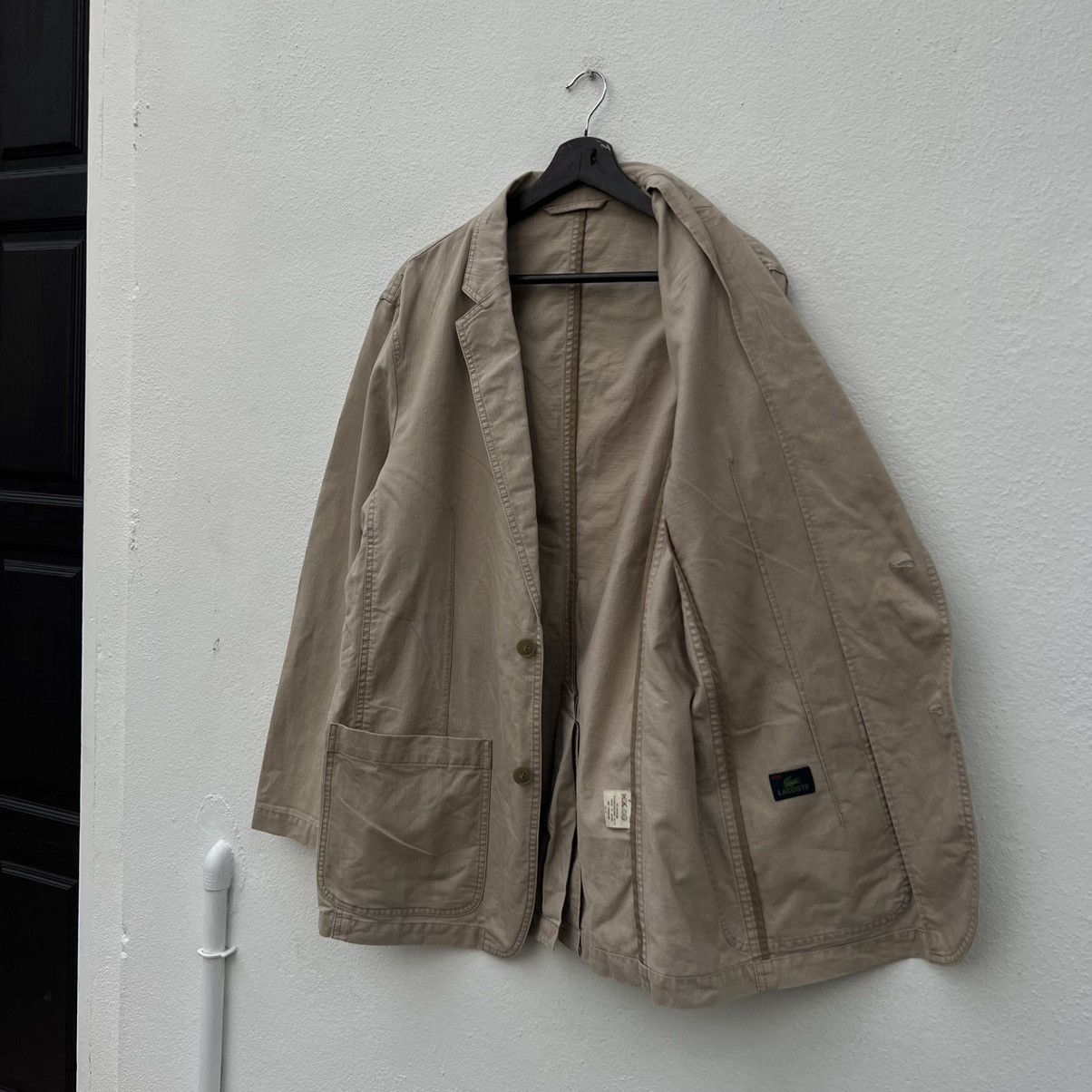 VINTAGE HIKORY CHORE JACKET LACOSTE JAPAN