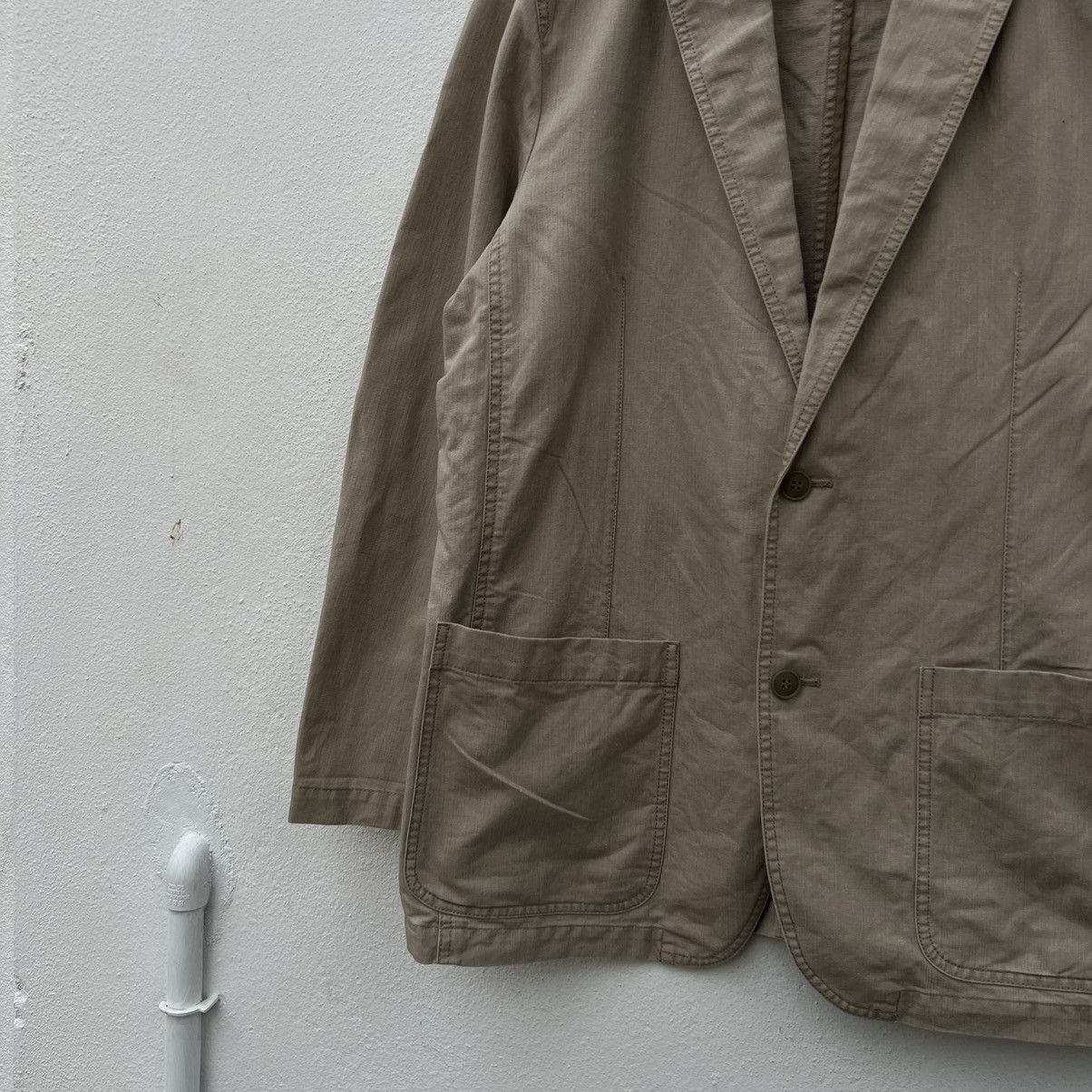 VINTAGE HIKORY CHORE JACKET LACOSTE JAPAN