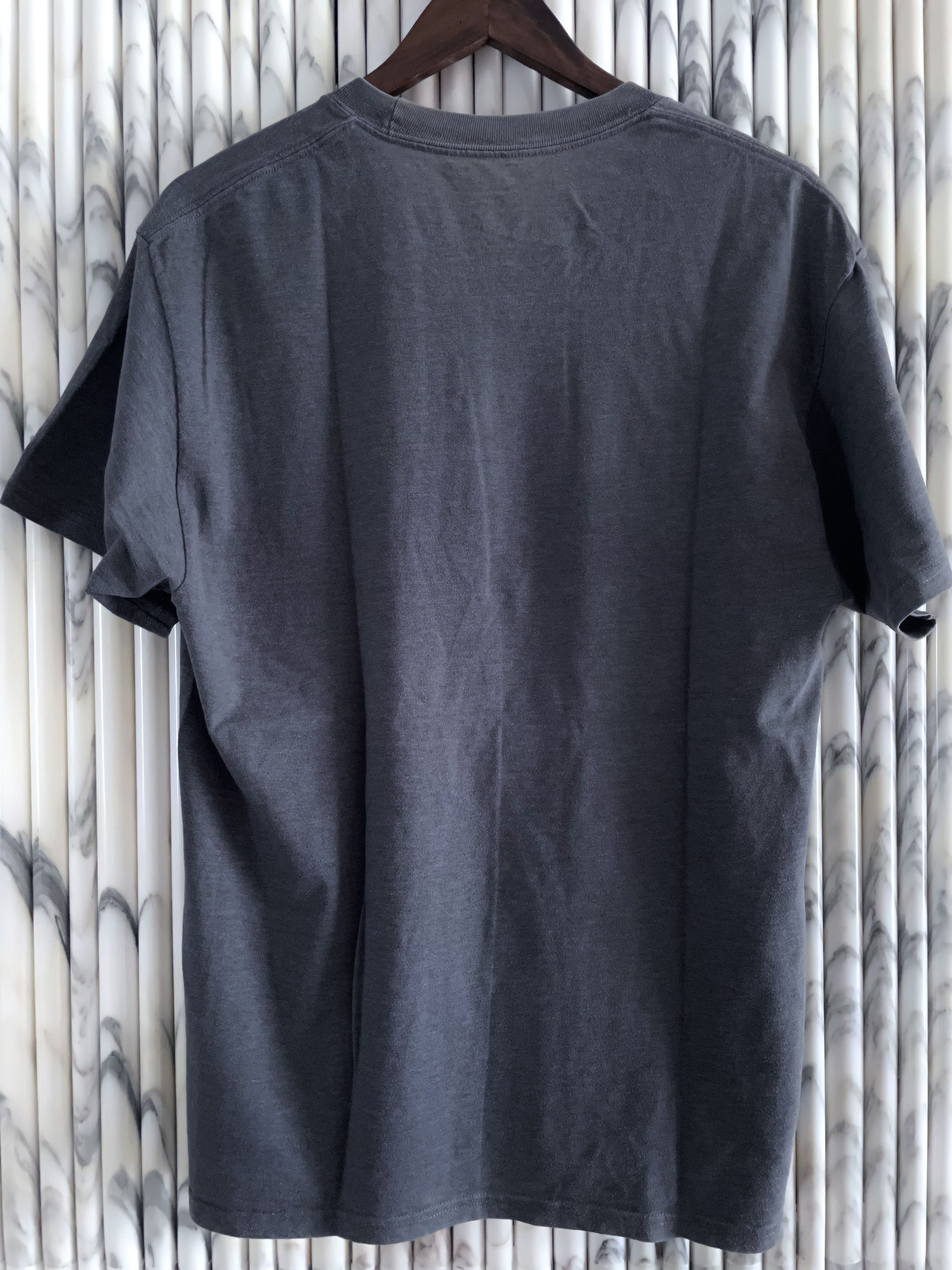 SNOW WHITE GRUMPY CARTOON FADED LOOPWHEEL T SHIRT