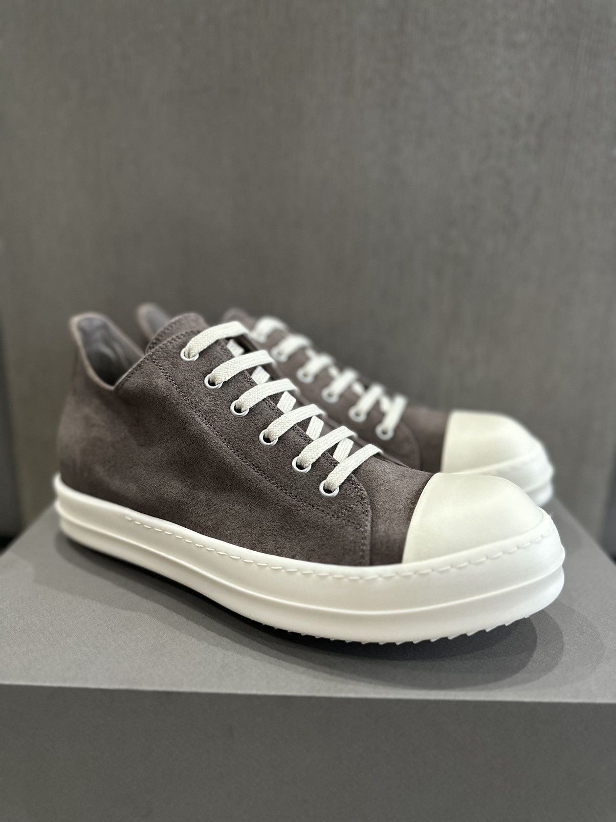 RICK OWENS RAMONE SNEAKER DUST LOW