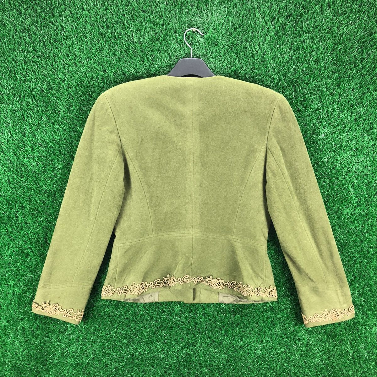 Balenciaga Vintage Balenciaga Paris Fleece Cardi Coat Jacket for Women Size XXS / US 00 / IT 34 - 4 Thumbnail