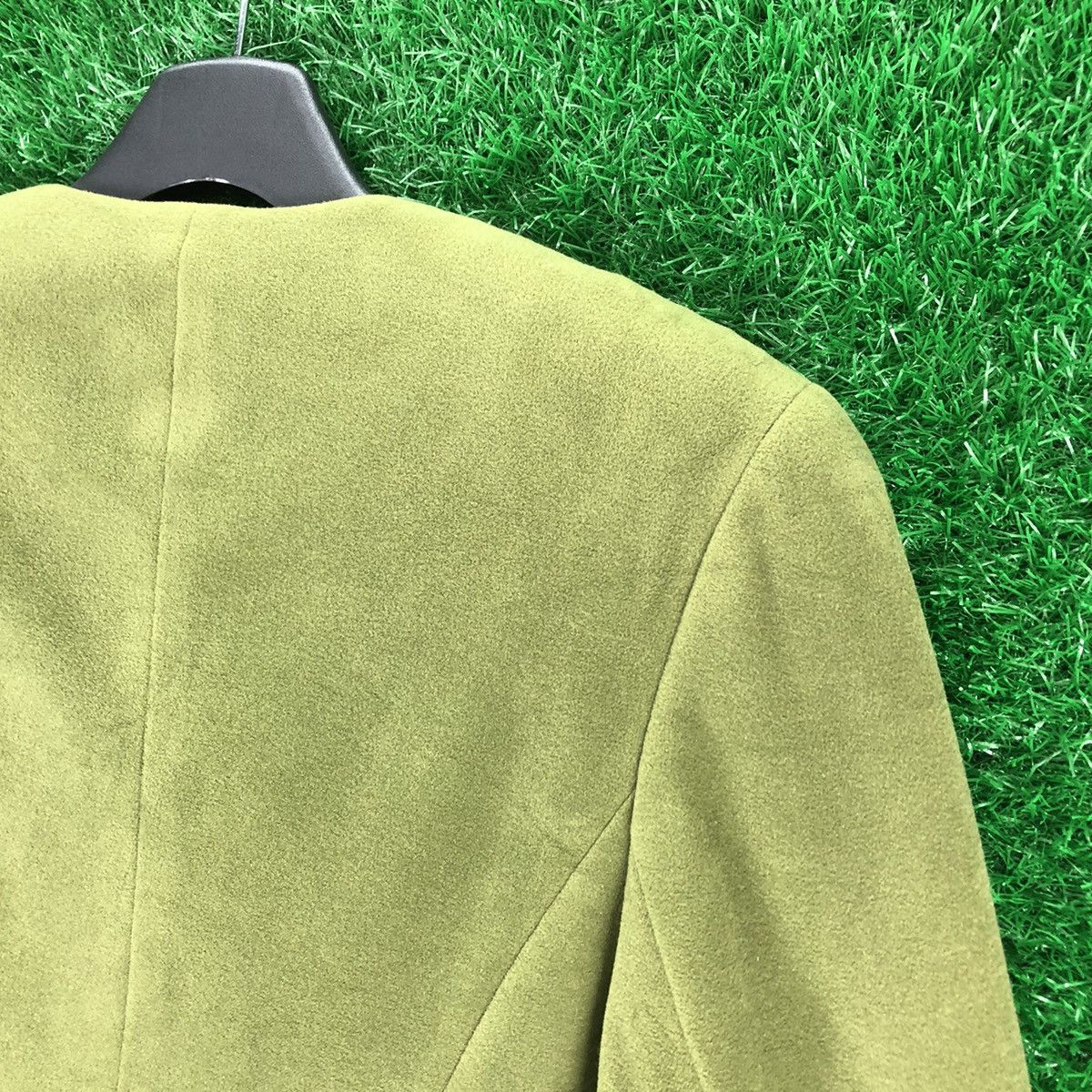 Balenciaga Vintage Balenciaga Paris Fleece Cardi Coat Jacket for Women Size XXS / US 00 / IT 34 - 5 Thumbnail