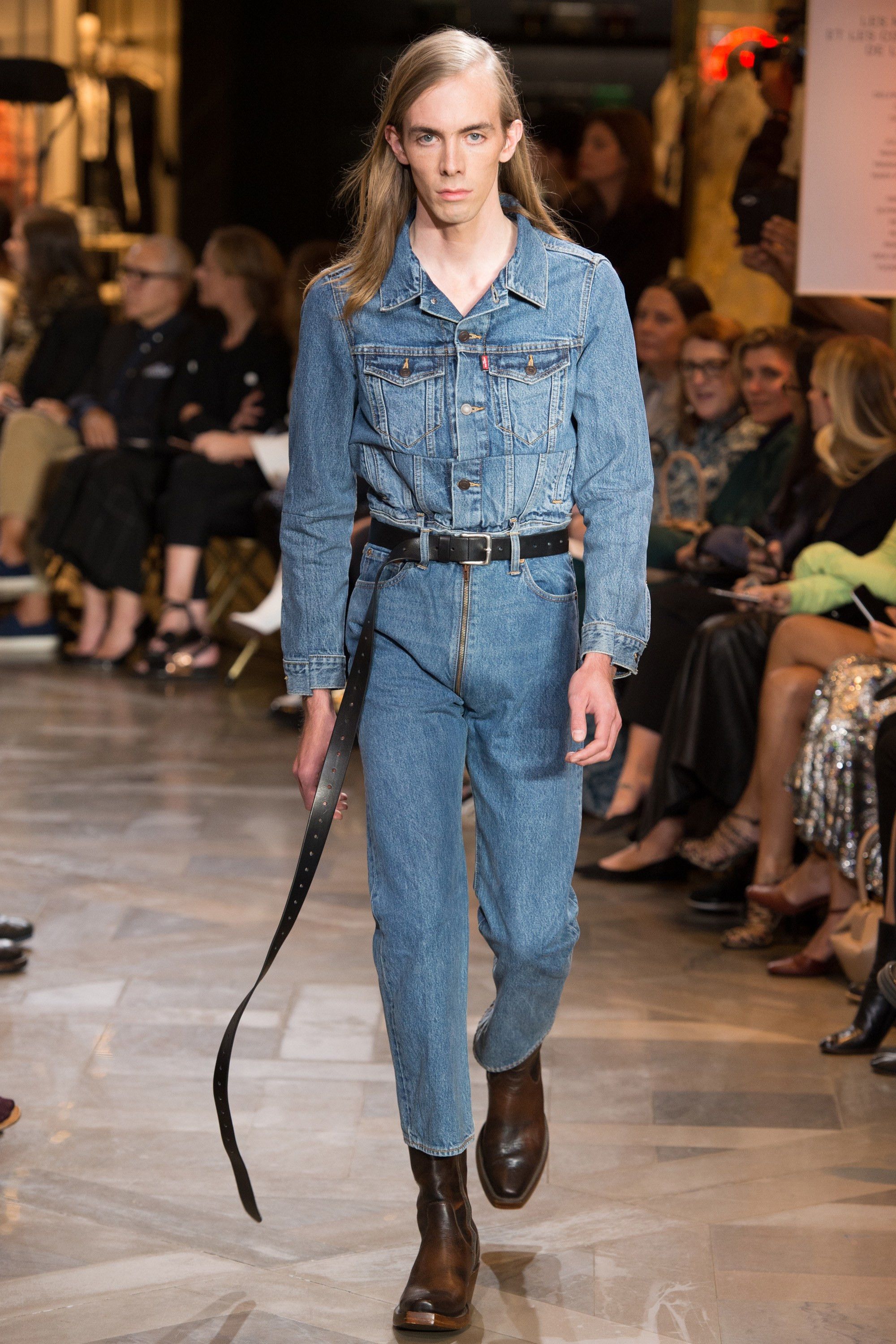 Vetements NWT GRAIL DEMNA LEVI'S x VETEMENTS LEATHER EXTRA LONG BELT Size ONE SIZE - 3 Thumbnail