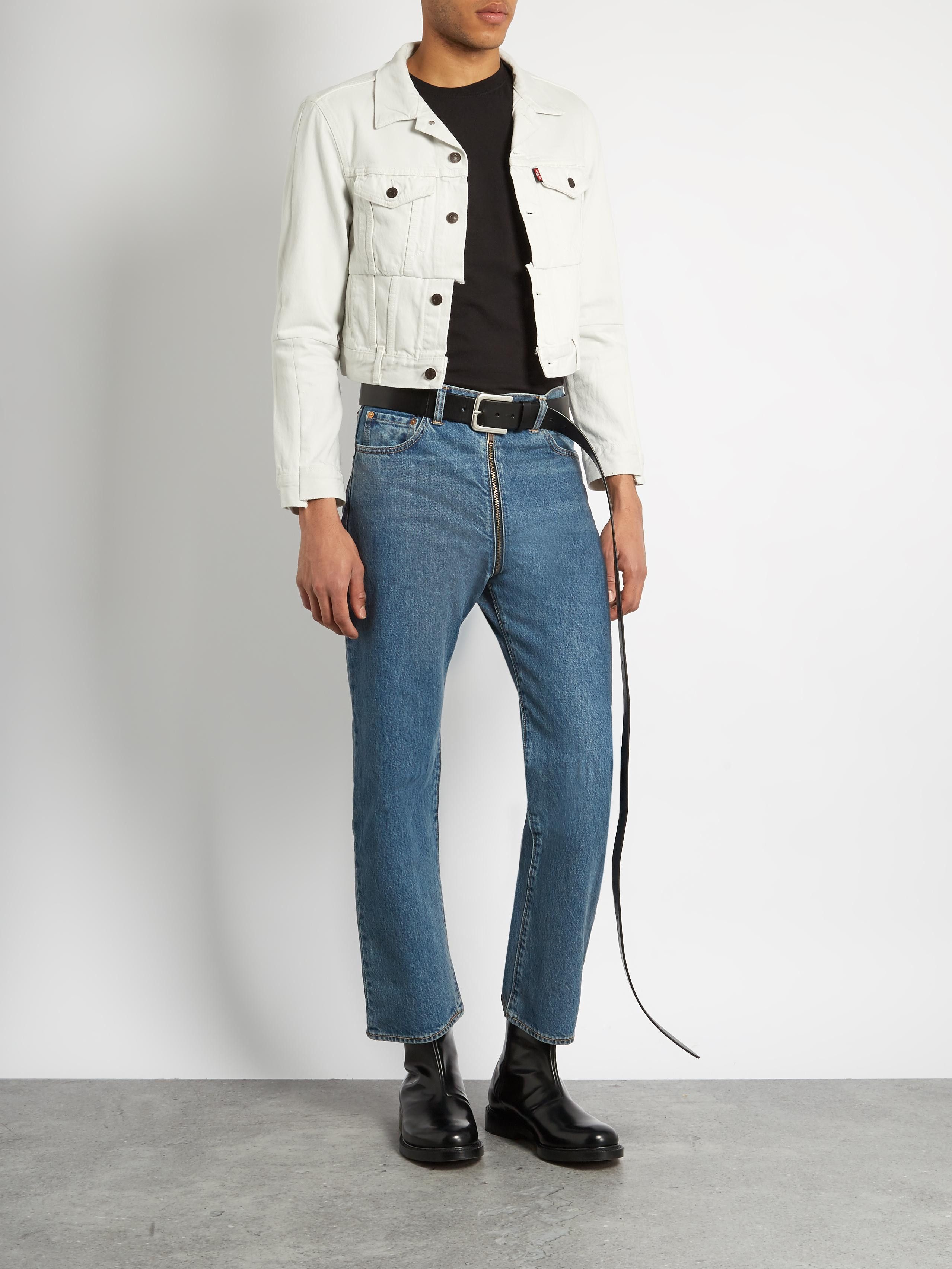 Vetements NWT GRAIL DEMNA LEVI'S x VETEMENTS LEATHER EXTRA LONG BELT Size ONE SIZE - 2 Thumbnail