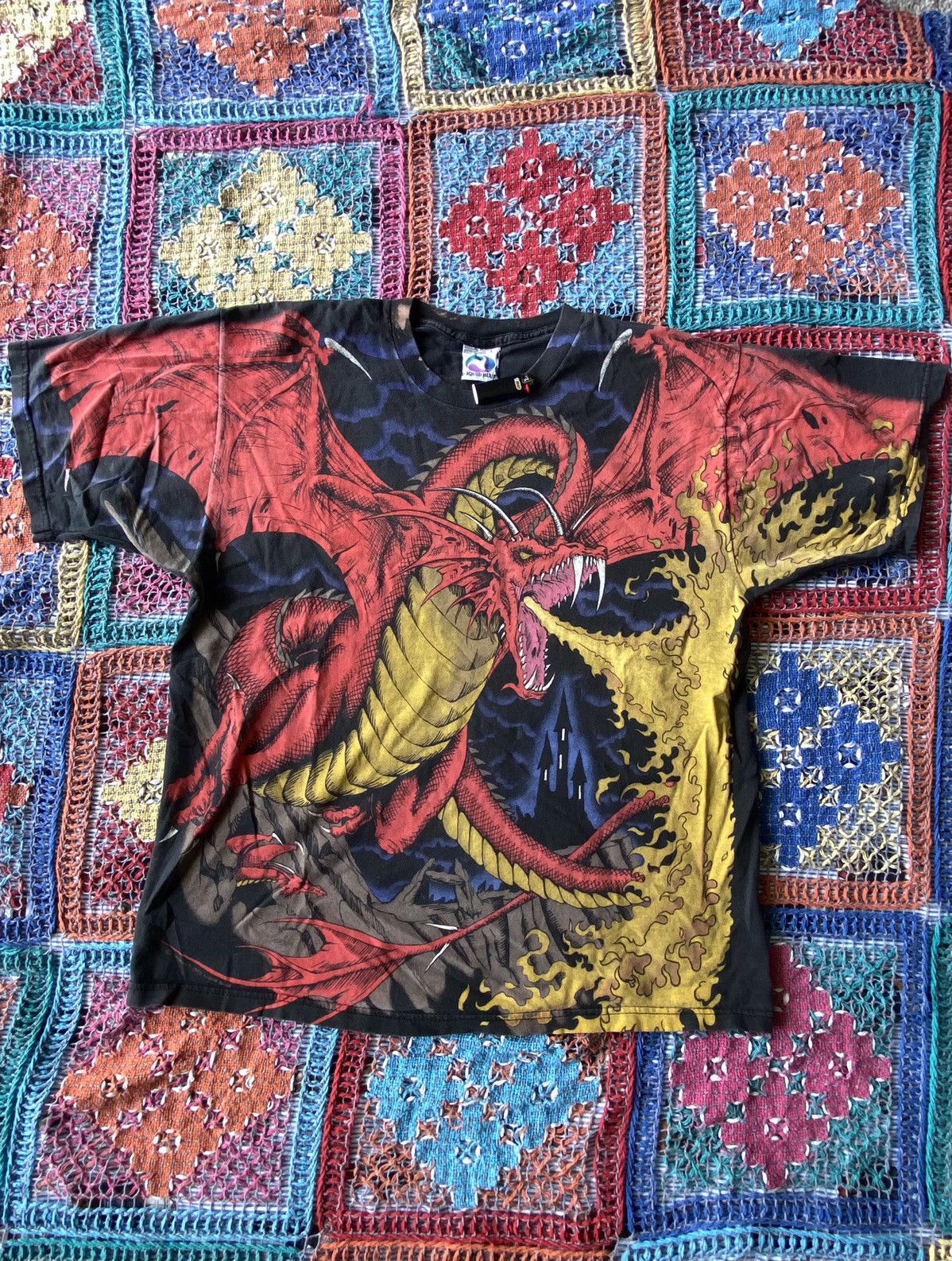 Liquid Blue Dragon Tee Shirt Liquid blue Size US L / EU 52-54 / 3 - 4 Thumbnail