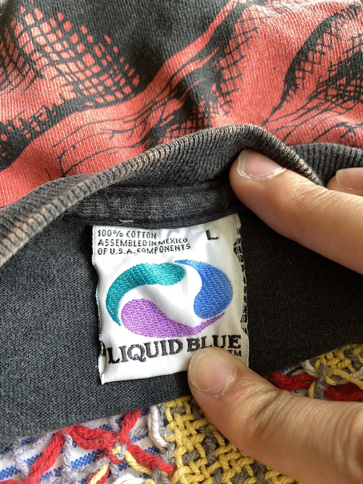 Liquid Blue Dragon Tee Shirt Liquid blue Size US L / EU 52-54 / 3 - 2 Thumbnail