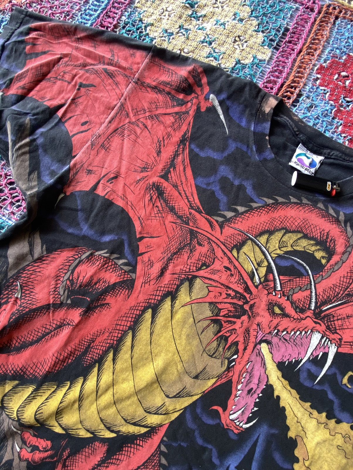 Liquid Blue Dragon Tee Shirt Liquid blue Size US L / EU 52-54 / 3 - 1 Thumbnail