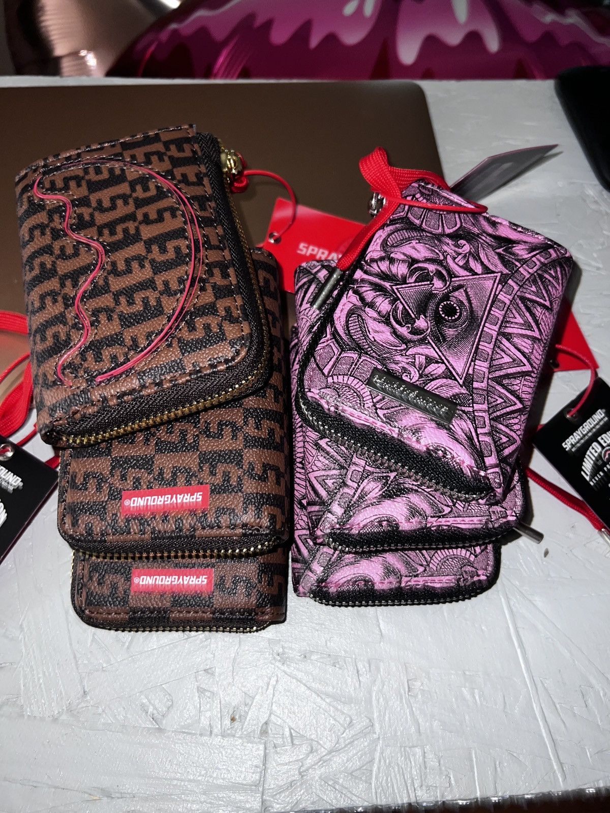 Sprayground SPRAYGROUND zipper wallets | Grailed