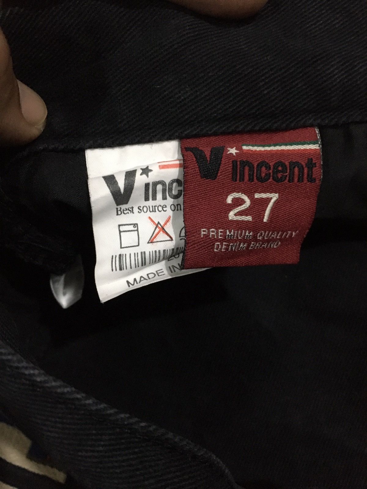 VINCENT JEANS AZTECH NAVAJO EMBROIDERY