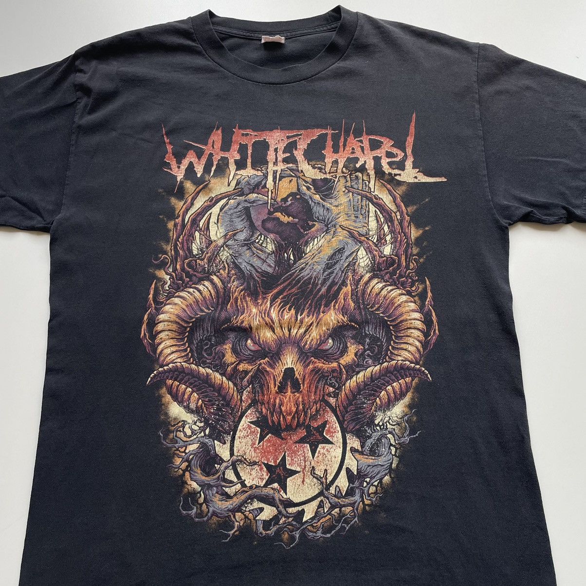 Band Tees Vintage 2000s White Chapel Death-Metal Band Graphic T Shirt Size US L / EU 52-54 / 3 - 2 Thumbnail