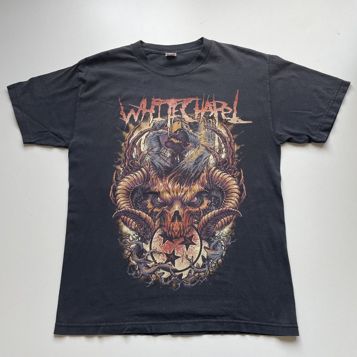 Band Tees Vintage 2000s White Chapel Death-Metal Band Graphic T Shirt Size US L / EU 52-54 / 3 - 1 Thumbnail