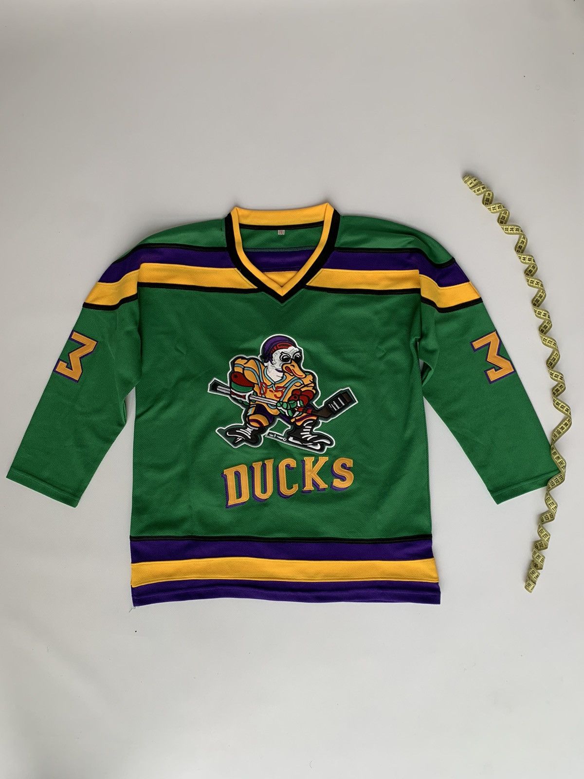 Authentic Mighty Ducks Greg Goldberg Hockey Jersey Size S