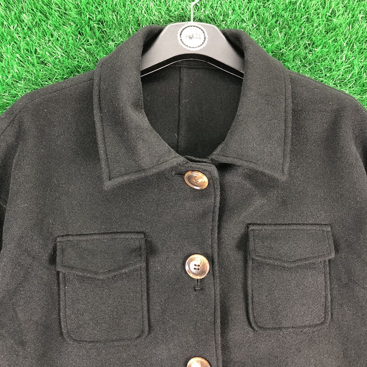 Flannel × Japanese Brand × Vintage Vintage Cecil McBee Wool Flannel Jacket For Women Size S / US 4 / IT 40 - 6 Thumbnail