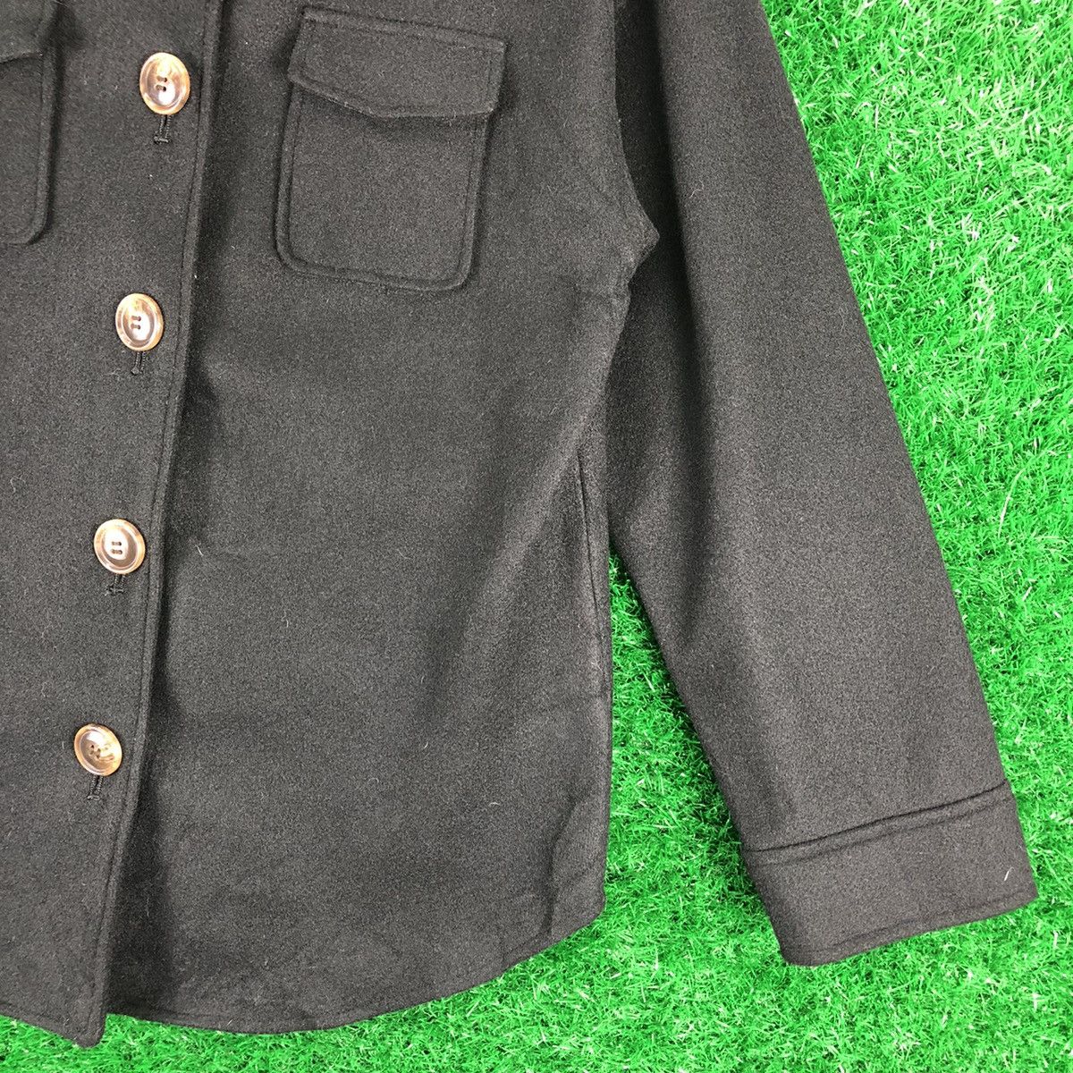 Flannel × Japanese Brand × Vintage Vintage Cecil McBee Wool Flannel Jacket For Women Size S / US 4 / IT 40 - 3 Thumbnail