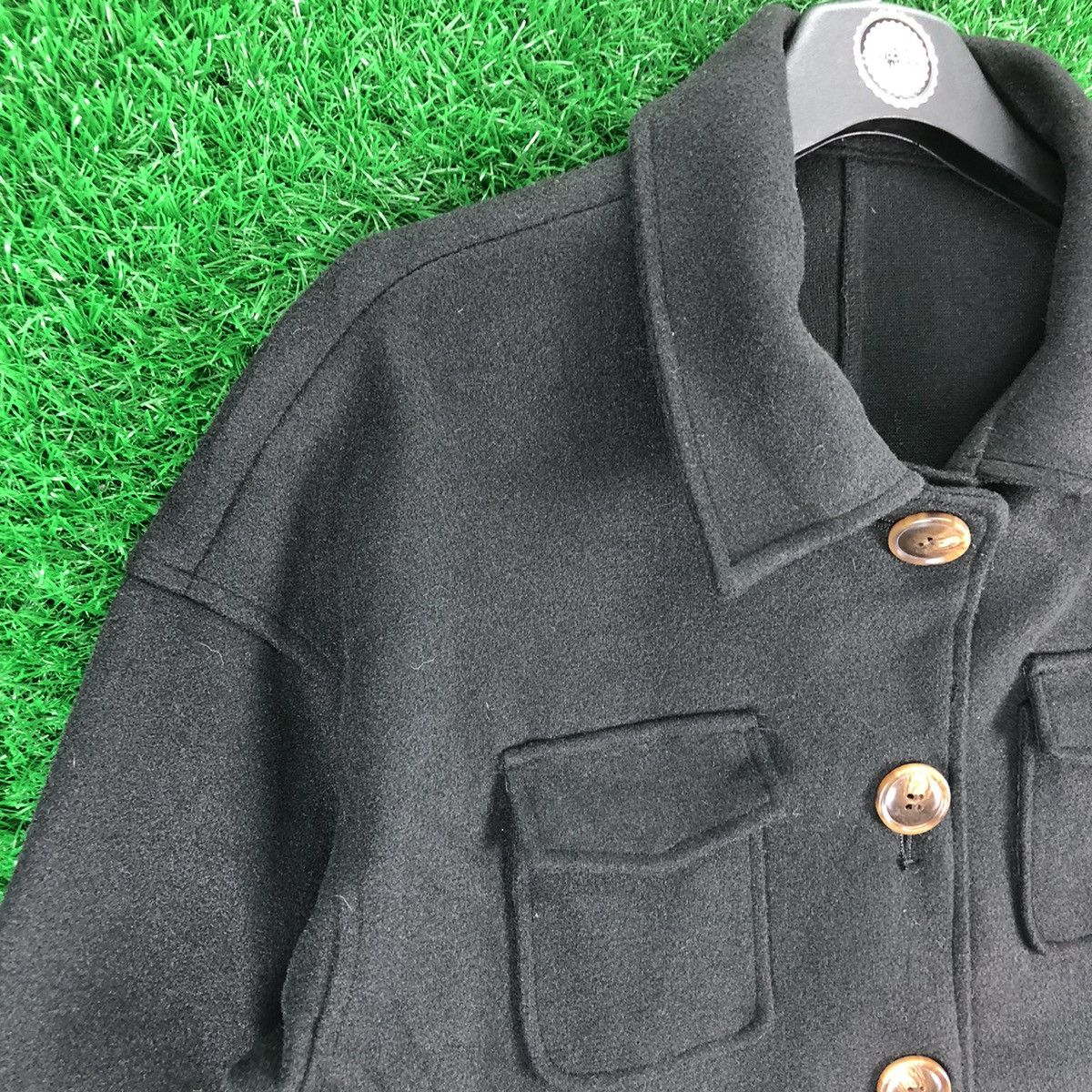 Flannel × Japanese Brand × Vintage Vintage Cecil McBee Wool Flannel Jacket For Women Size S / US 4 / IT 40 - 2 Thumbnail