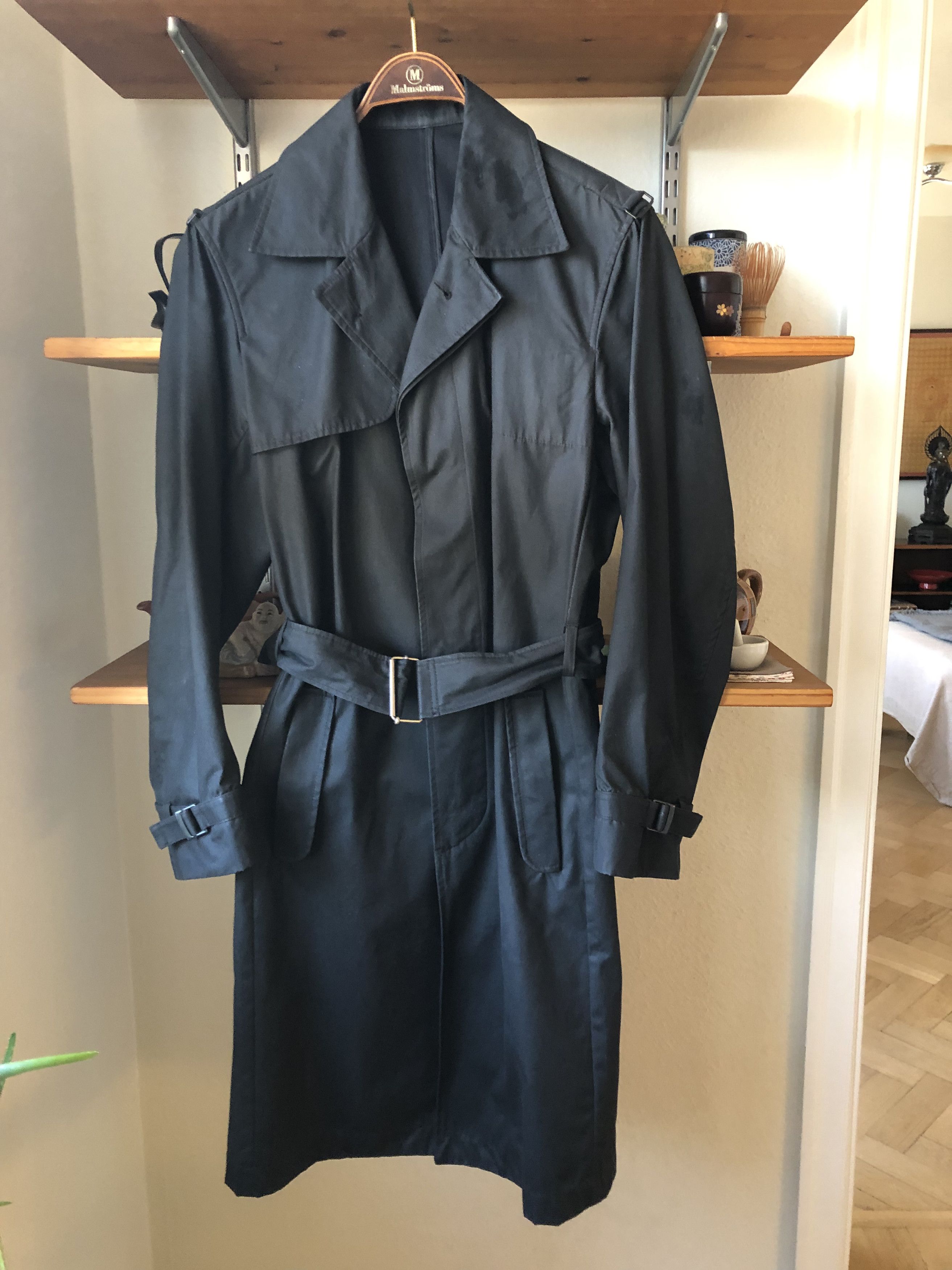 Pre-owned Billtornade Trench Coat From Bill Tornade Black Size M