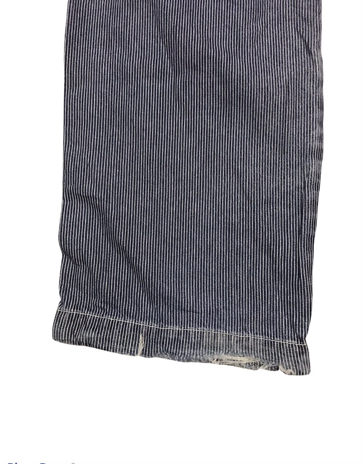 Japanese Brand Vintage Dogman Loose Cut Denim Cargo Pants Zebra Size US 35 - 18 Thumbnail