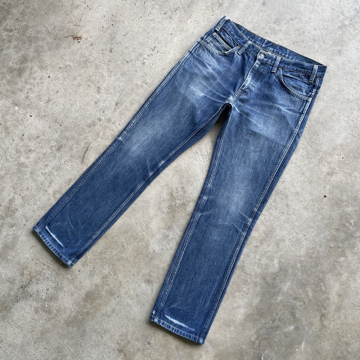 Jean × Levi's × Vintage Vintage Levi’s 606 Orange Tag Faded Denim Jeans Pants W32 Size US 32 / EU 48 - 2 Thumbnail