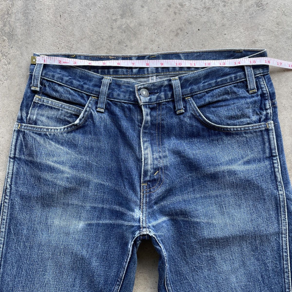 Jean × Levi's × Vintage Vintage Levi’s 606 Orange Tag Faded Denim Jeans Pants W32 Size US 32 / EU 48 - 7 Thumbnail