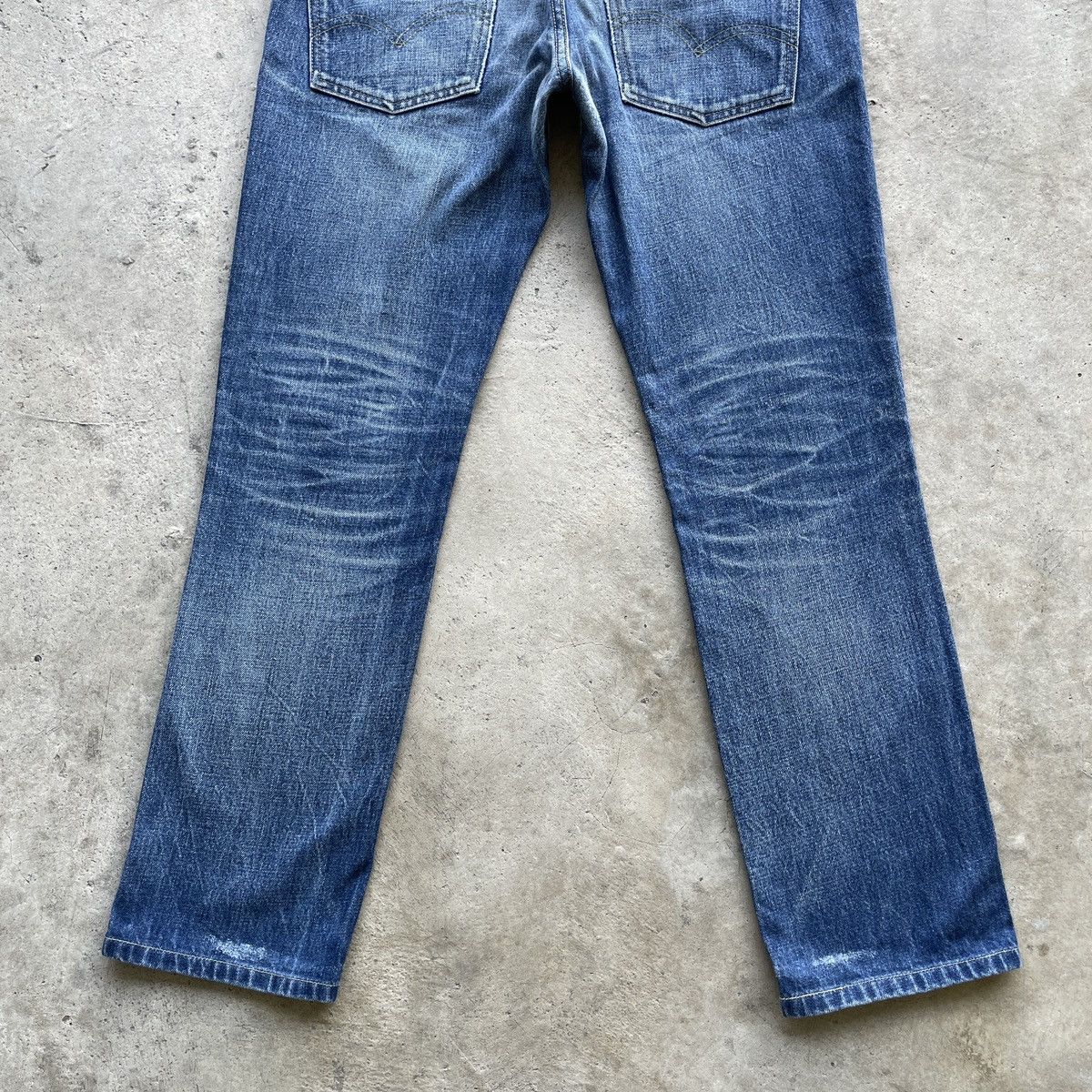 Jean × Levi's × Vintage Vintage Levi’s 606 Orange Tag Faded Denim Jeans Pants W32 Size US 32 / EU 48 - 15 Thumbnail
