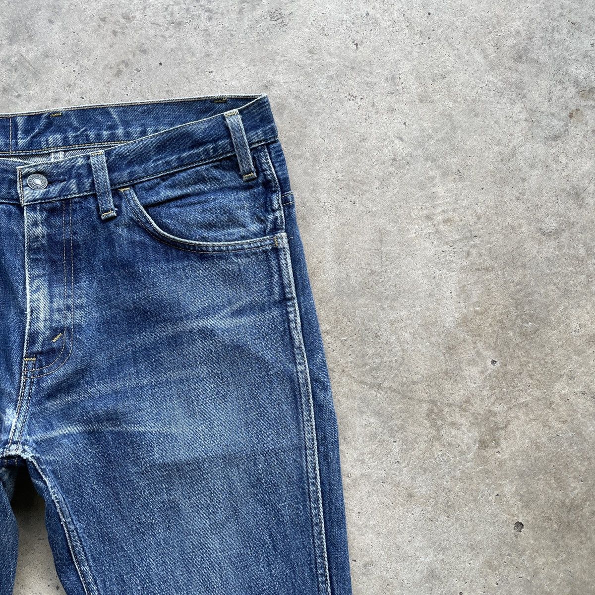 Jean × Levi's × Vintage Vintage Levi’s 606 Orange Tag Faded Denim Jeans Pants W32 Size US 32 / EU 48 - 6 Thumbnail