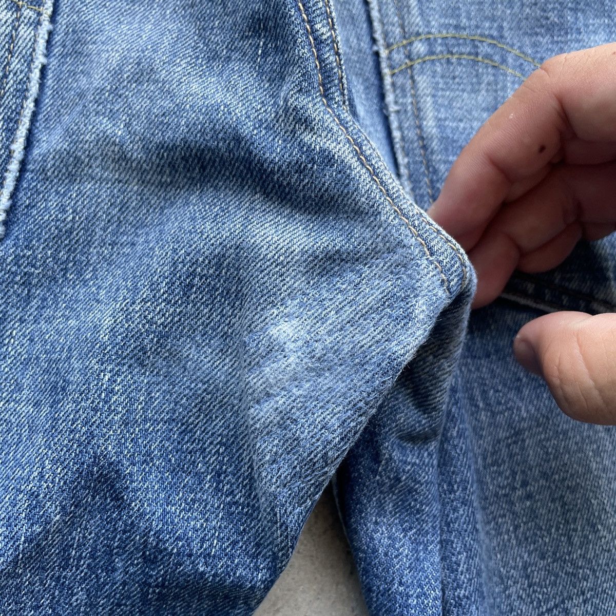 Jean × Levi's × Vintage Vintage Levi’s 606 Orange Tag Faded Denim Jeans Pants W32 Size US 32 / EU 48 - 13 Thumbnail