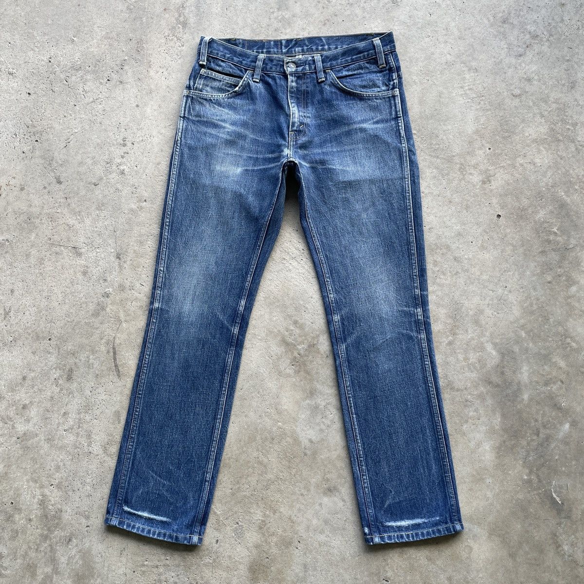 Jean × Levi's × Vintage Vintage Levi’s 606 Orange Tag Faded Denim Jeans Pants W32 Size US 32 / EU 48 - 1 Thumbnail